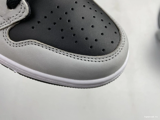 White Retro Smoke Air Black Grey High 555088-035 Light 1 Jordan 0708